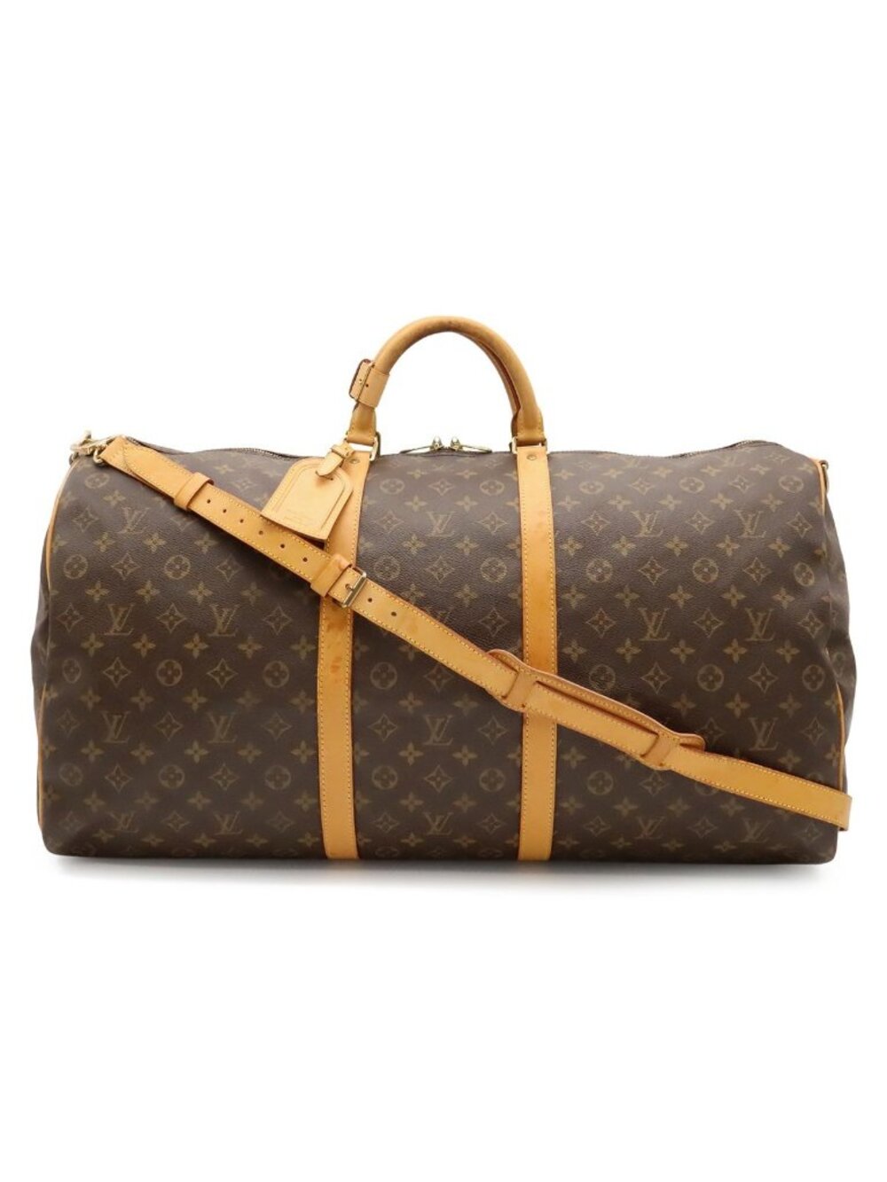 Louis Vuitton Monogram Keepall 60 Boston Bag Purse